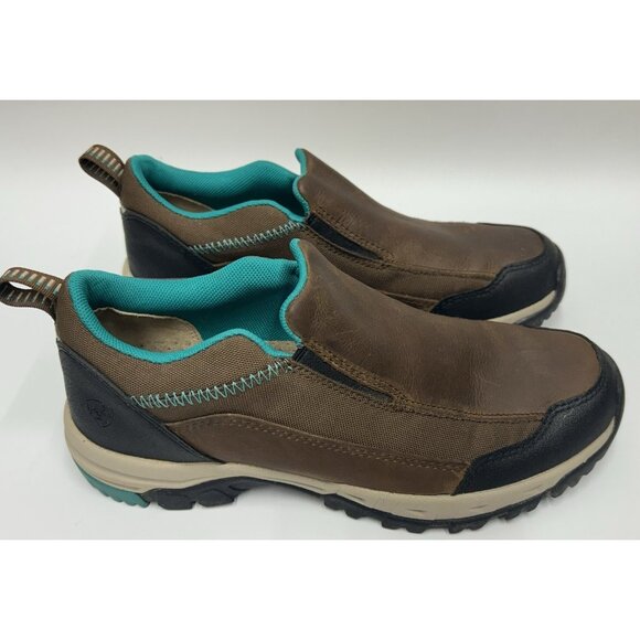 Ariat Women’s Skyline Suede Slip On Shoes Size 10B ATS Duratread Comfort EUC - Picture 2 of 9